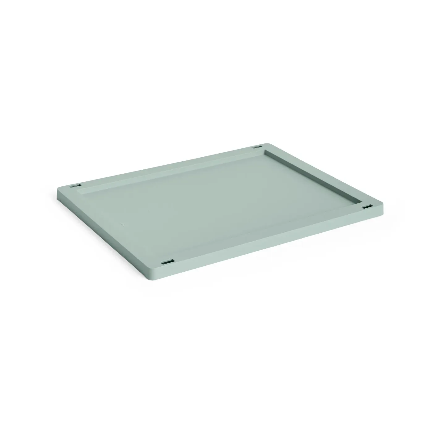 HAY Colour Crate lock plastic medium Sage green