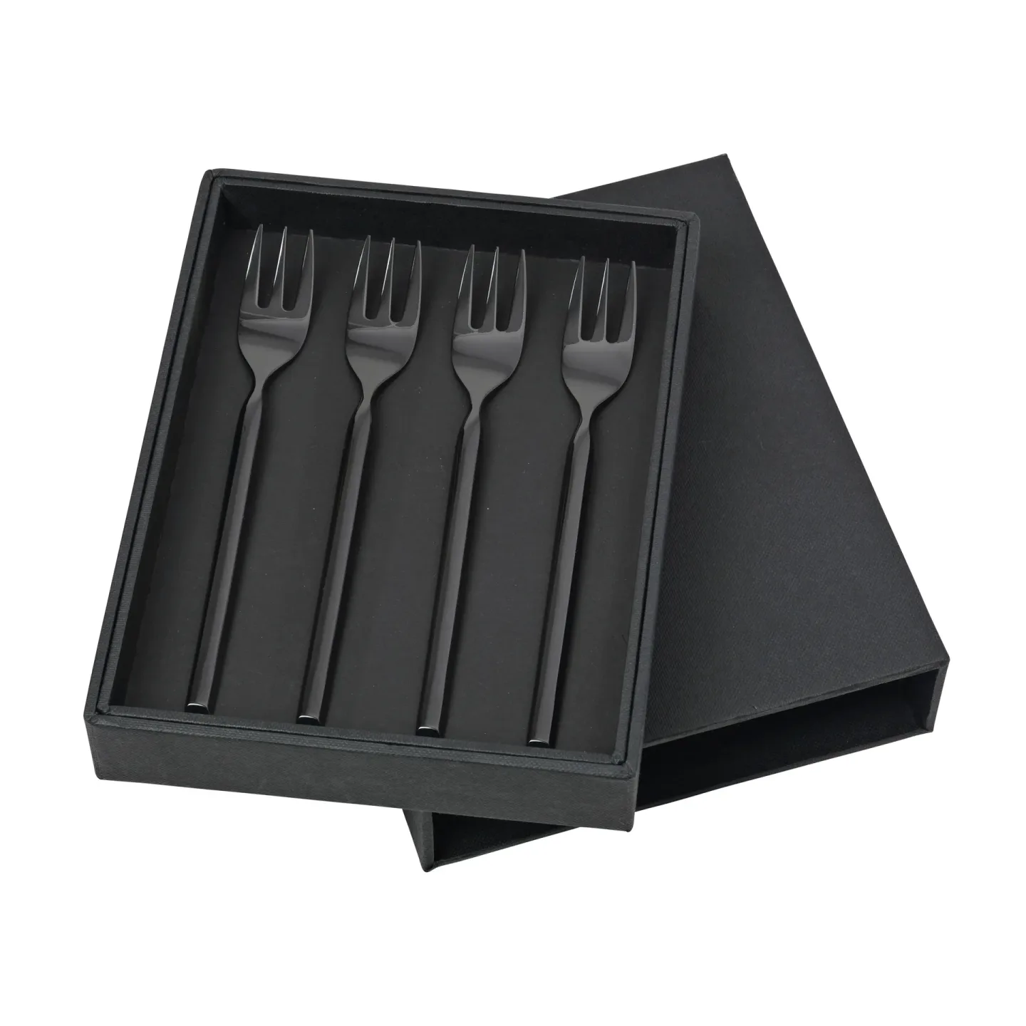 Broste Copenhagen Tvis gaffel 4-pack svart