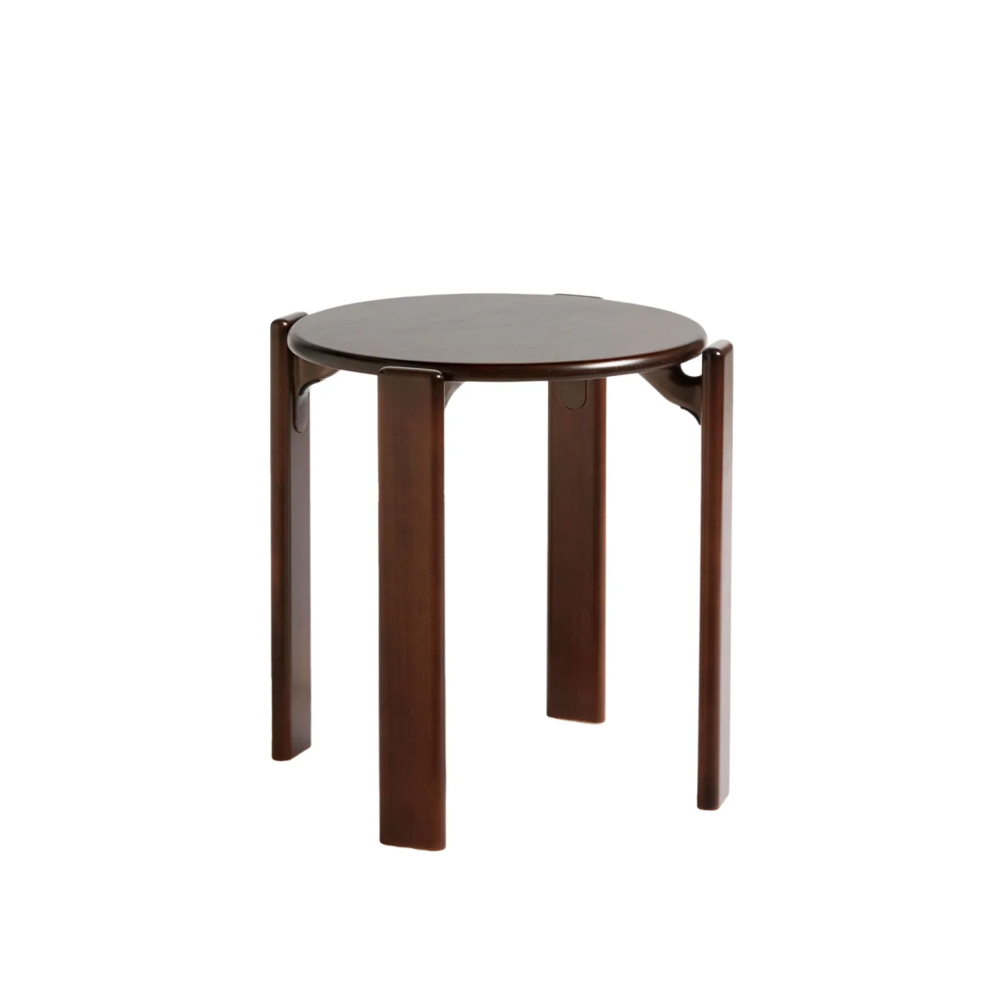 HAY - Rey Stool REY22, Umber water-based lacquered beech - Pallar - Bruno Rey - Brun - Trä