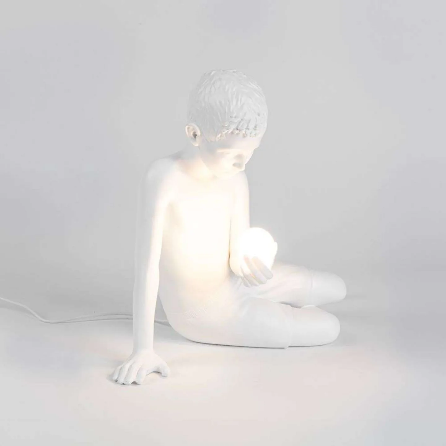 Innerglow Boy Bordlampe Mini White - Seletti - Stue - Plast