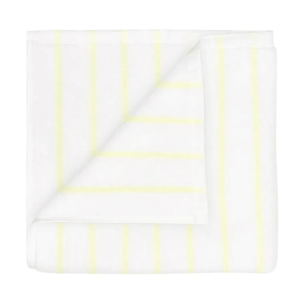blomus Arto Handtuch Transparent yellow-white, 50x100 cm