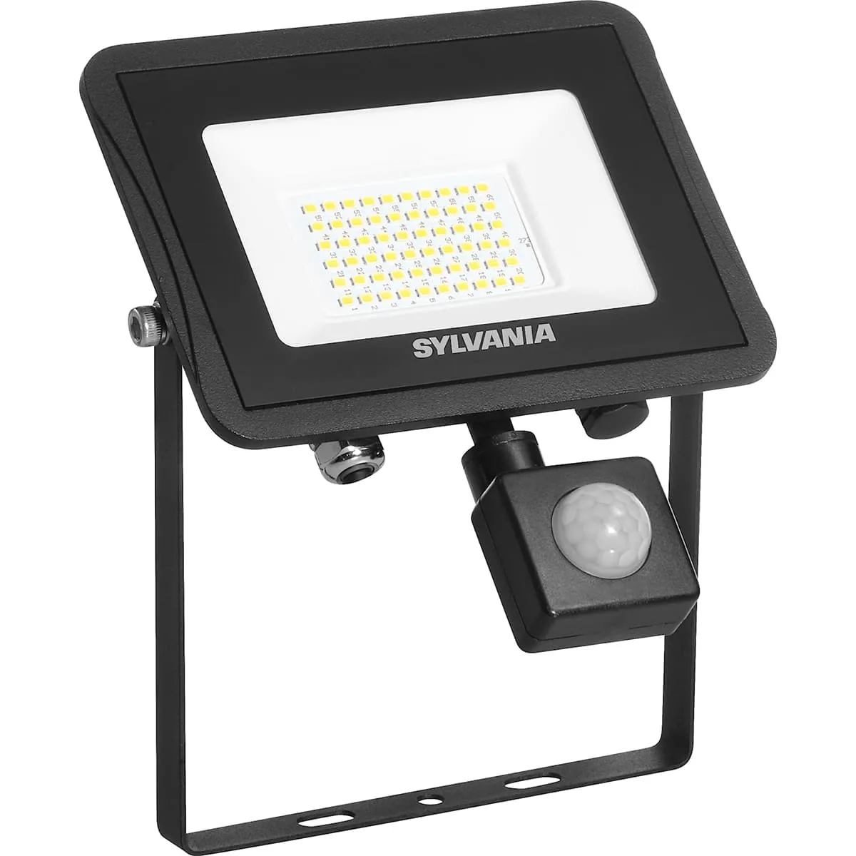 Strålkastare Start Flood IP65 PIR 5000lm 840 Svart