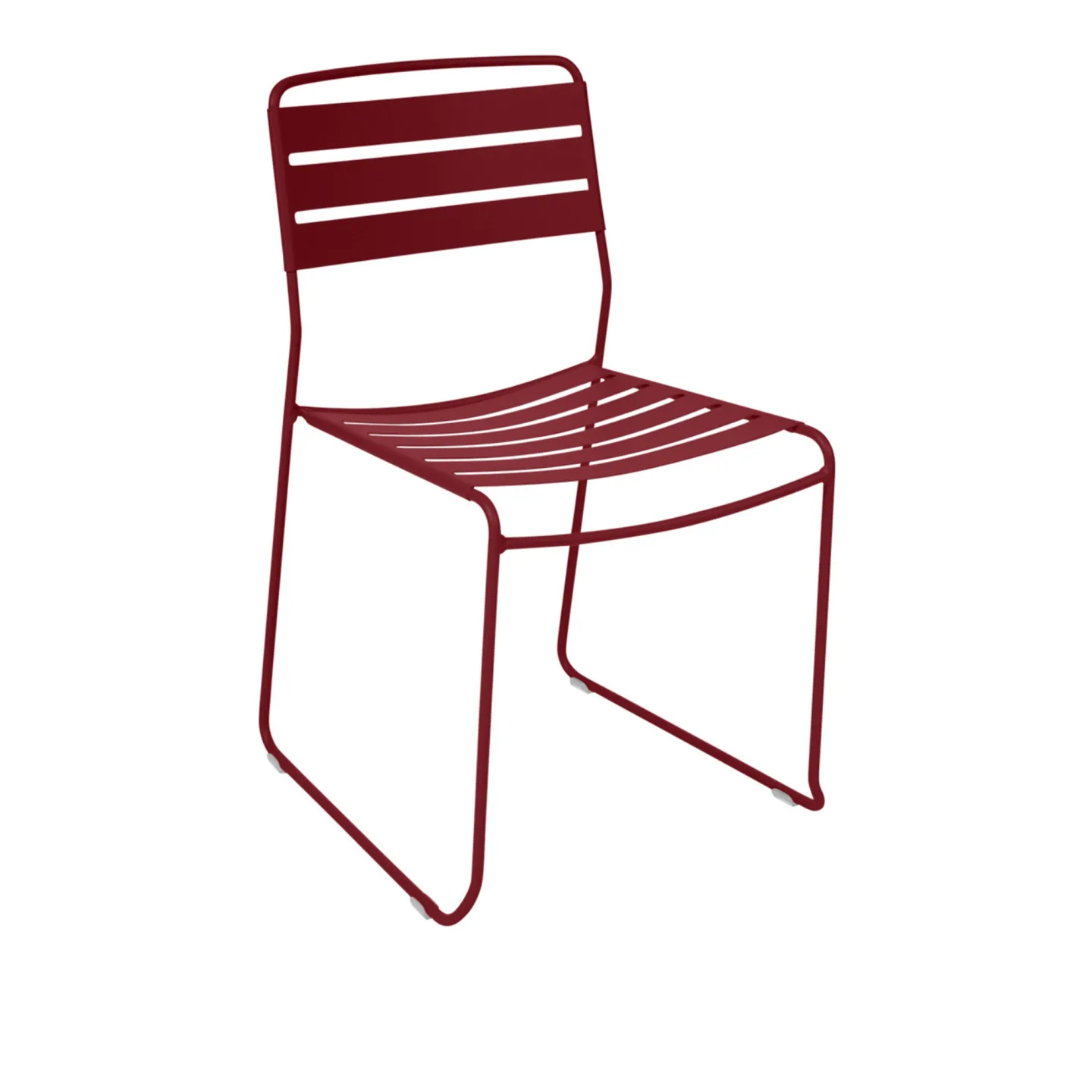 Fermob - Surprising Chair Chili 43 - Matstolar utomhus - Harald Guggenbichler - Röd - Metall