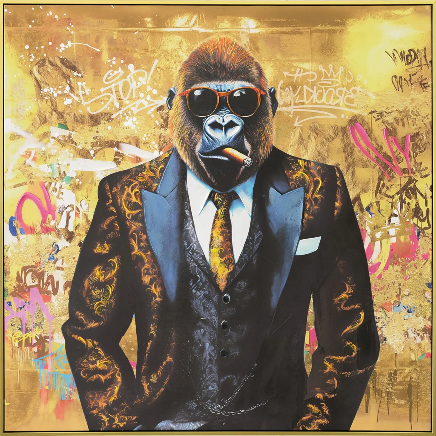 image LAND Gemälde Gorilla Style | Schubiger Möbel