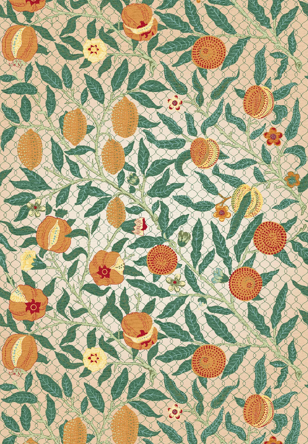 Wilton-teppe - Cosette (oransje/multi) (Størrelse: 160 x 230 cm)