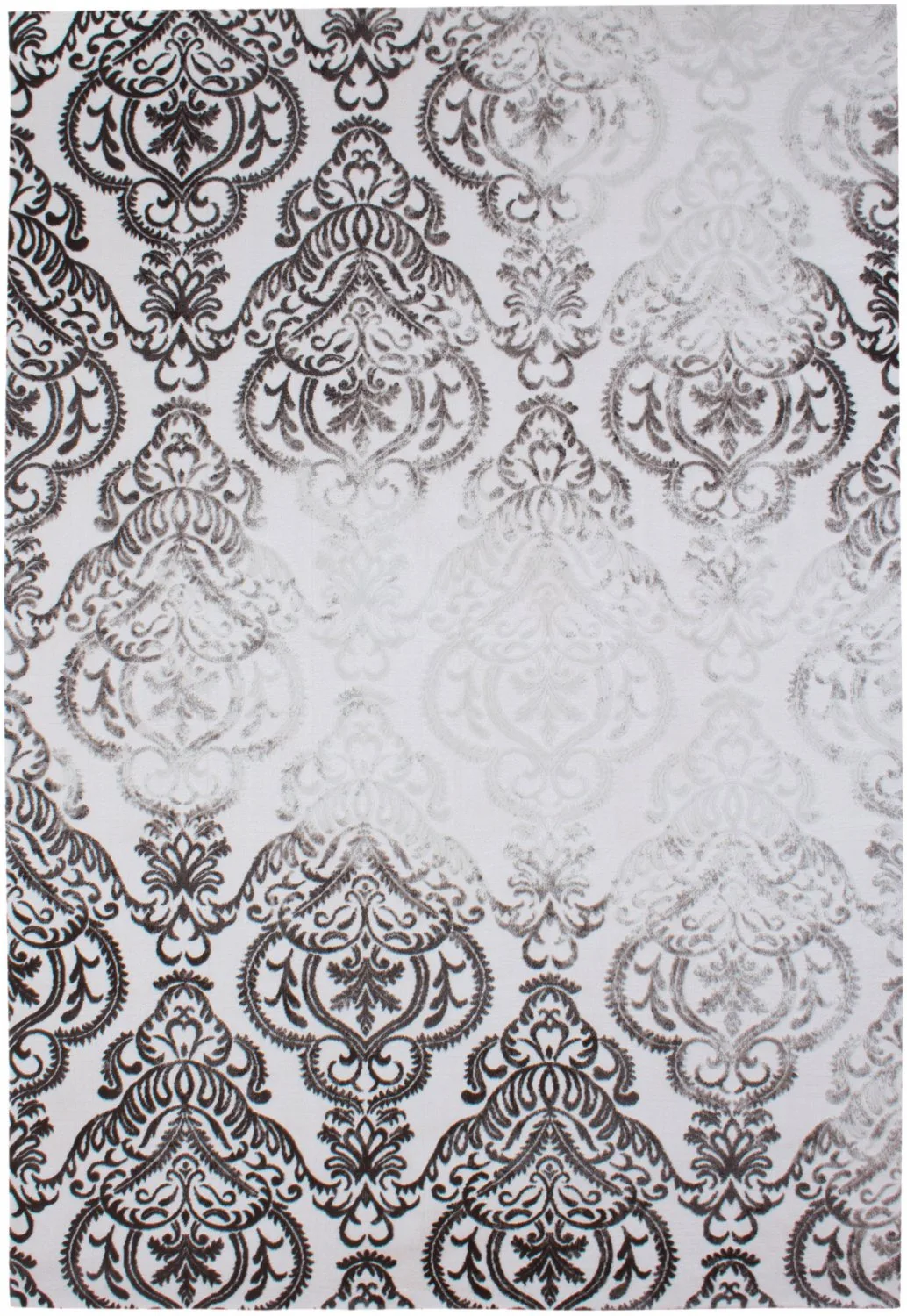 Wilton-teppe - Bari (hvit/nougat) (Størrelse: 133 x 190 cm)