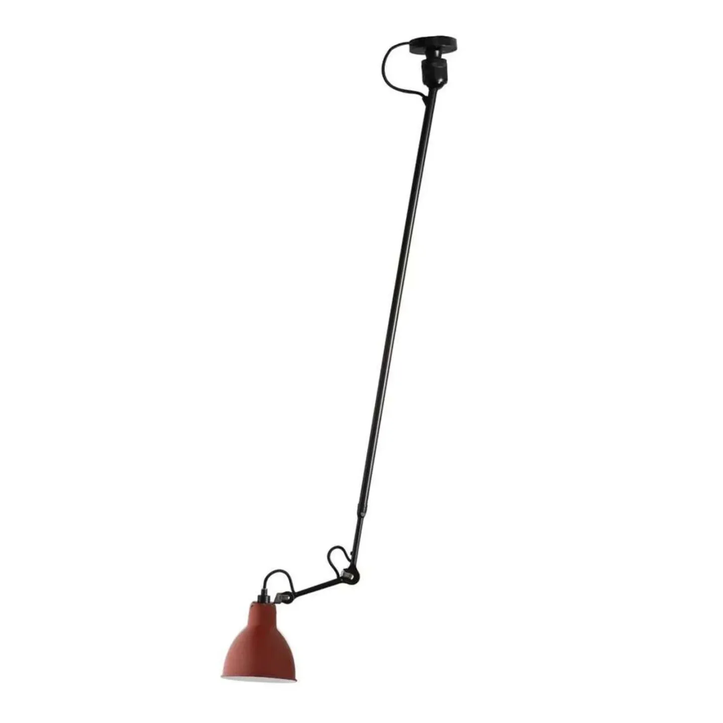 302 L Loftlampe Rød - Lampe Gras - Stue - Metal