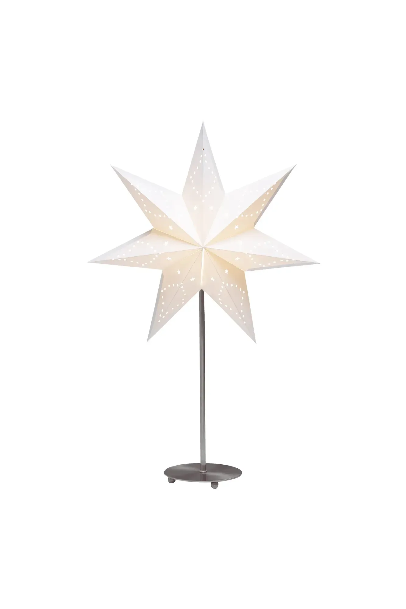 Saturnus Standstern Weiß