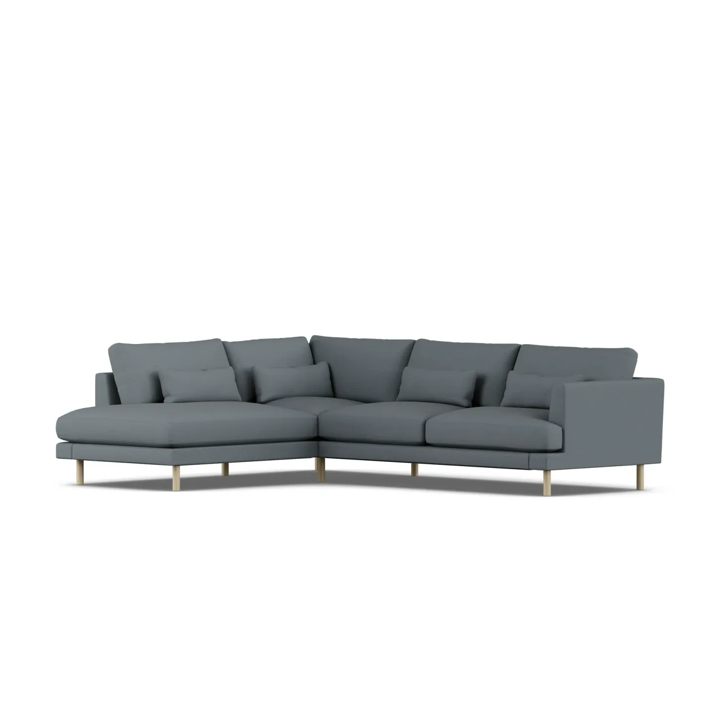 1898 Bredhult Sofa Same Blue 6678-Eiche weiß geölt, 3-sitzig A2