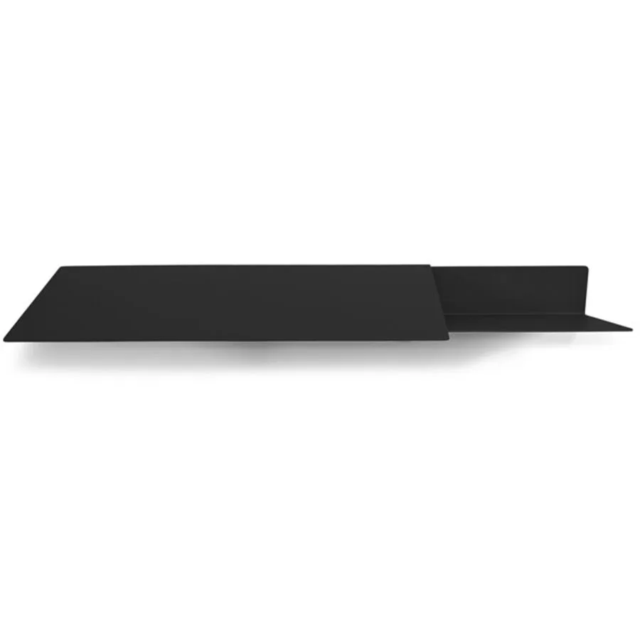 Spinder Design Schreibtisch Trall Schwarz Stahl 100 cm