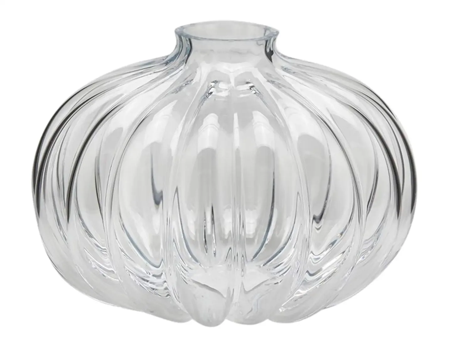Edg Vase Klarglas H: 25 cm | Schubiger Möbel