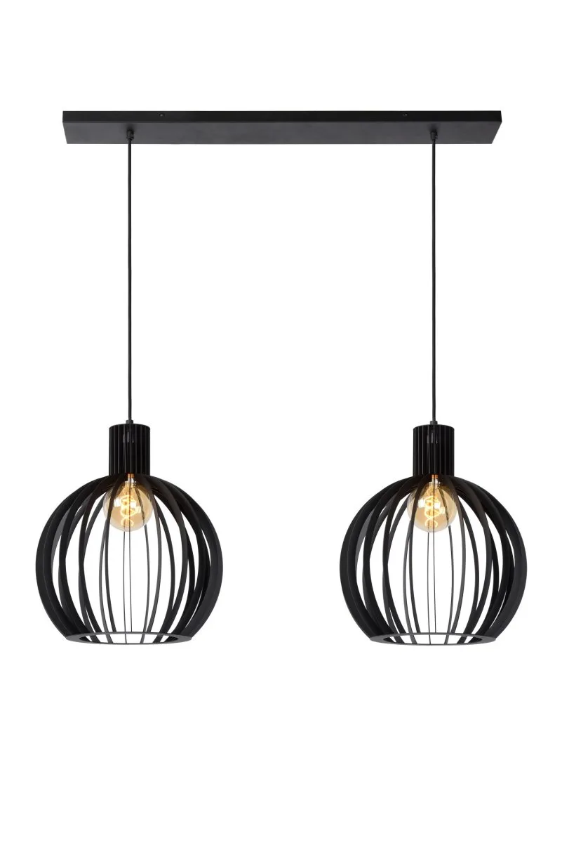 Lucide - Mikaela 90cm - Taklampa - Svart