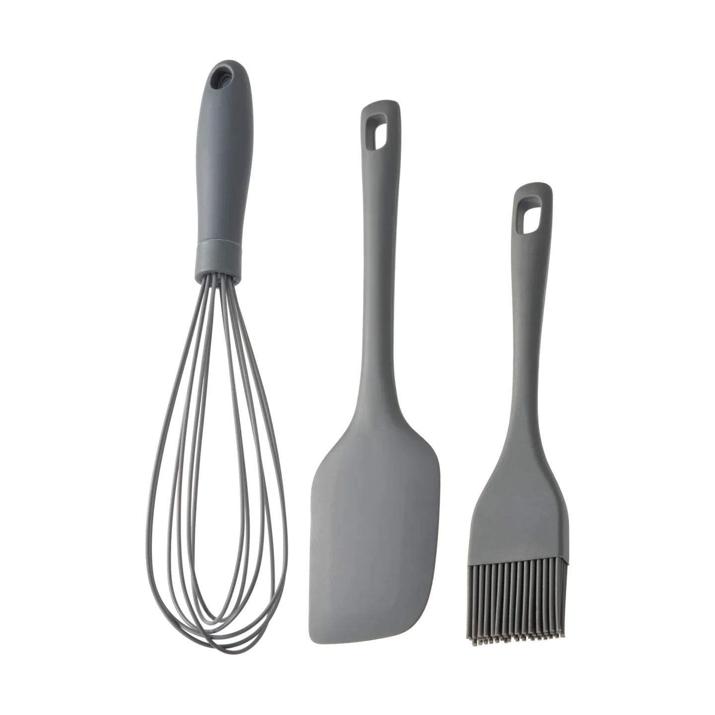 Dorre Cookie Utensilienset Grau, Silikon, 3-teilig