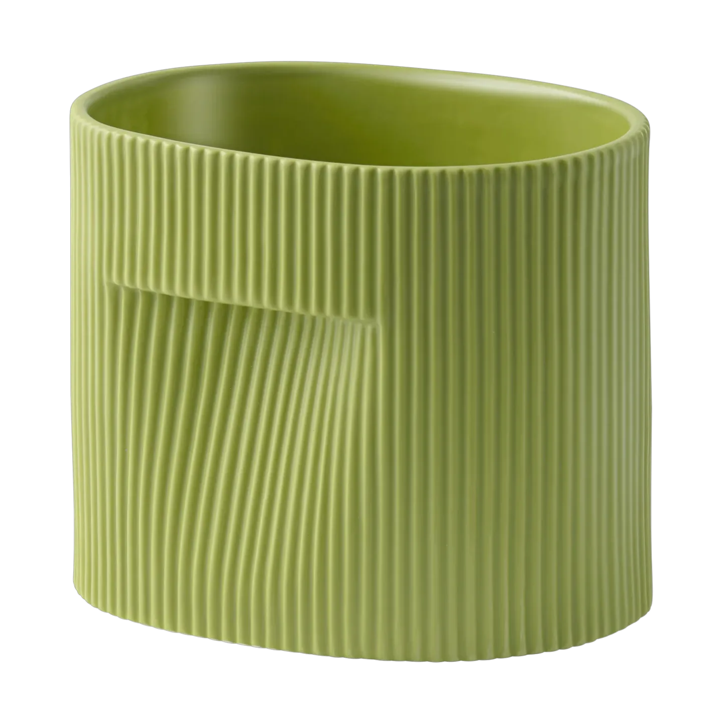 Muuto Ridge Blumentopf 15 cm Moss green