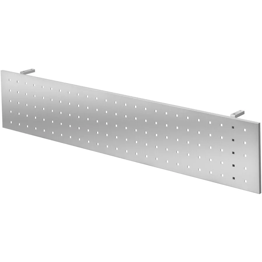 Sichtblende Office Silber Metall 180 cm