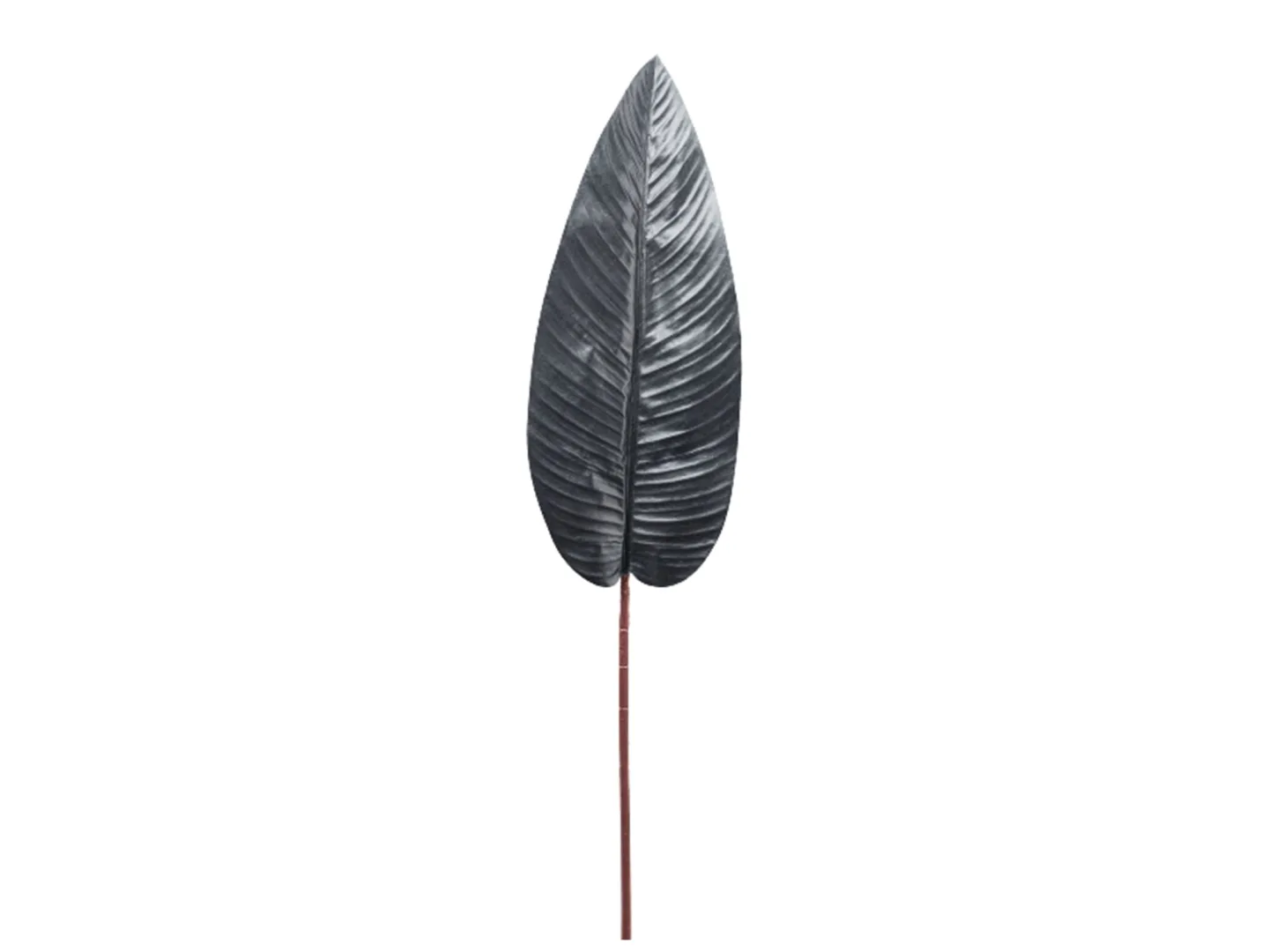 Gasper Kunstblume Strelizienblatt Schwarz H: 98 cm | Schubiger Möbel