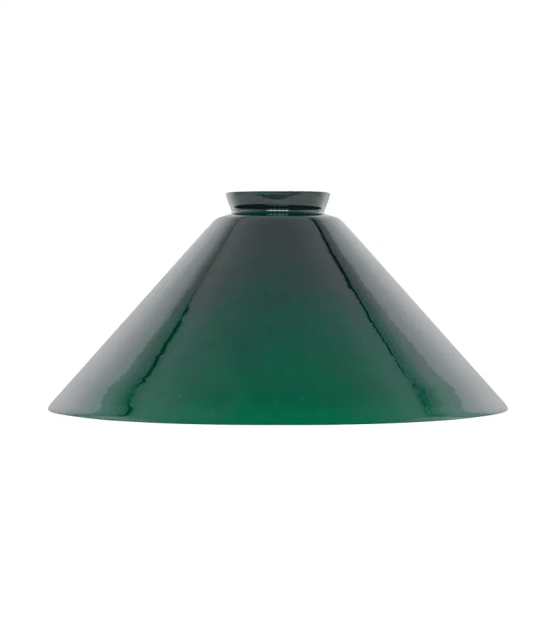 Karlskrona lampfabrik - Hög skomakarskärm 60/250 - Tillbehör - Grön