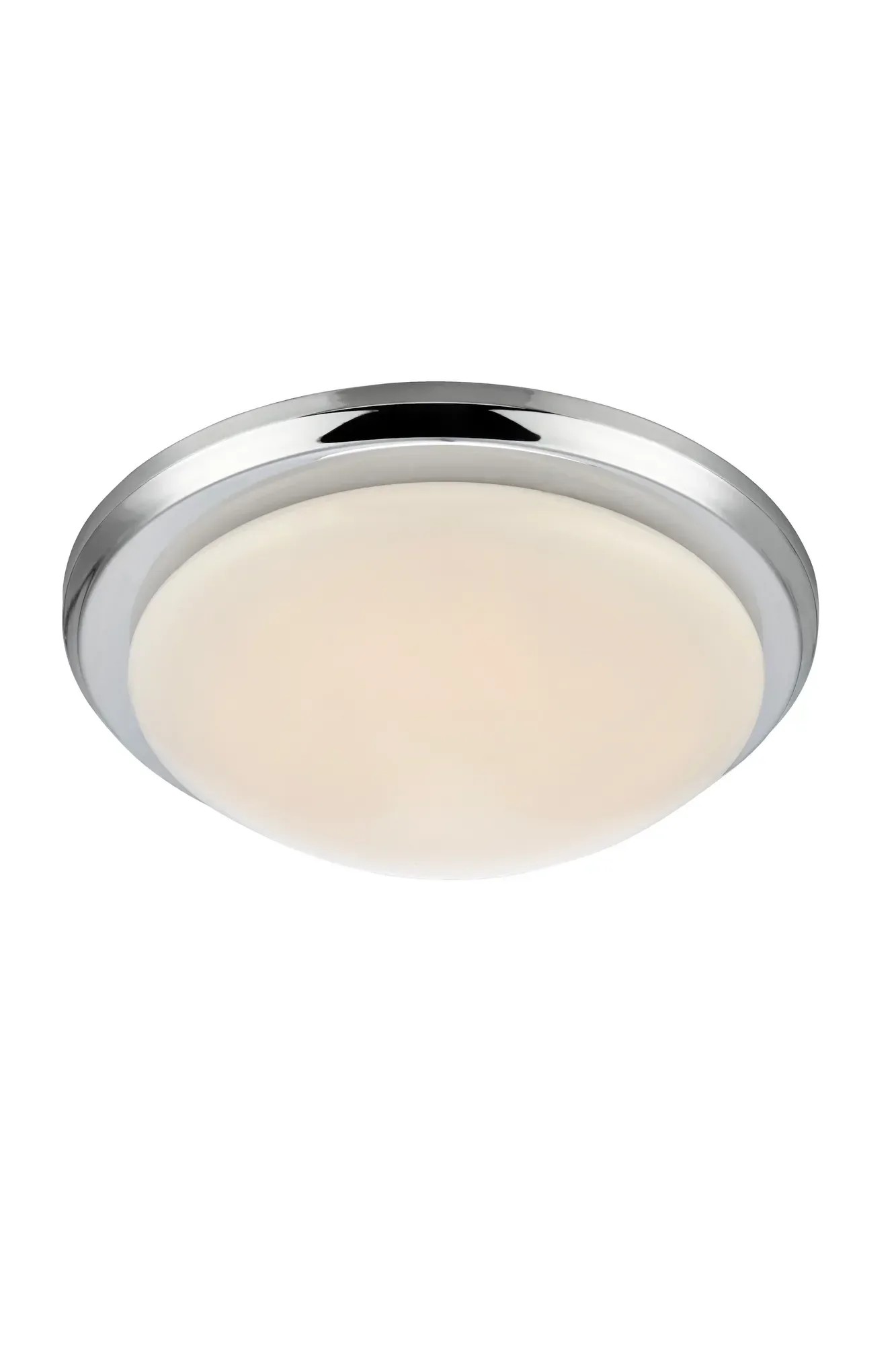Rotor Deckenlampe Weiß/Chrom 35 cm