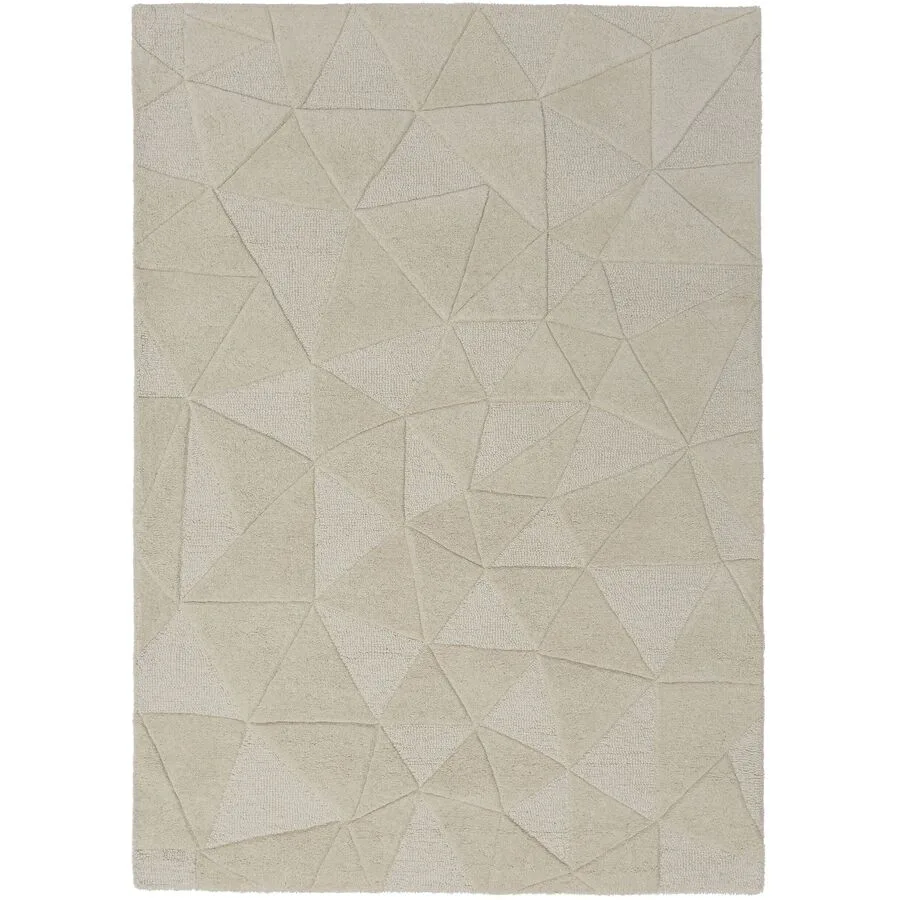 Teppich Sabrine Natur 100% Wolle 160 x 230 cm