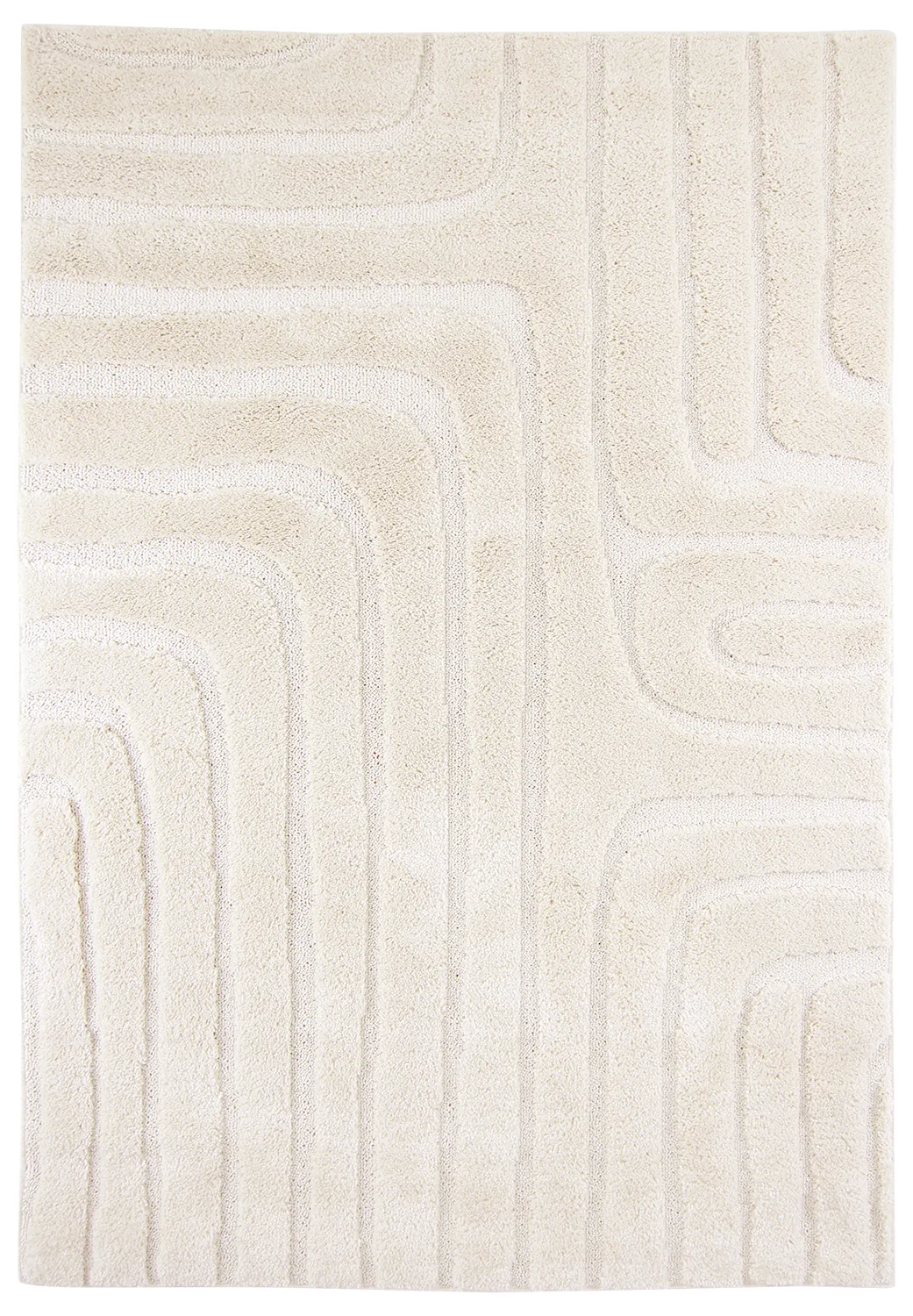 Ryetepper - Elvira (offwhite) (Størrelse: 80 x 150 cm)