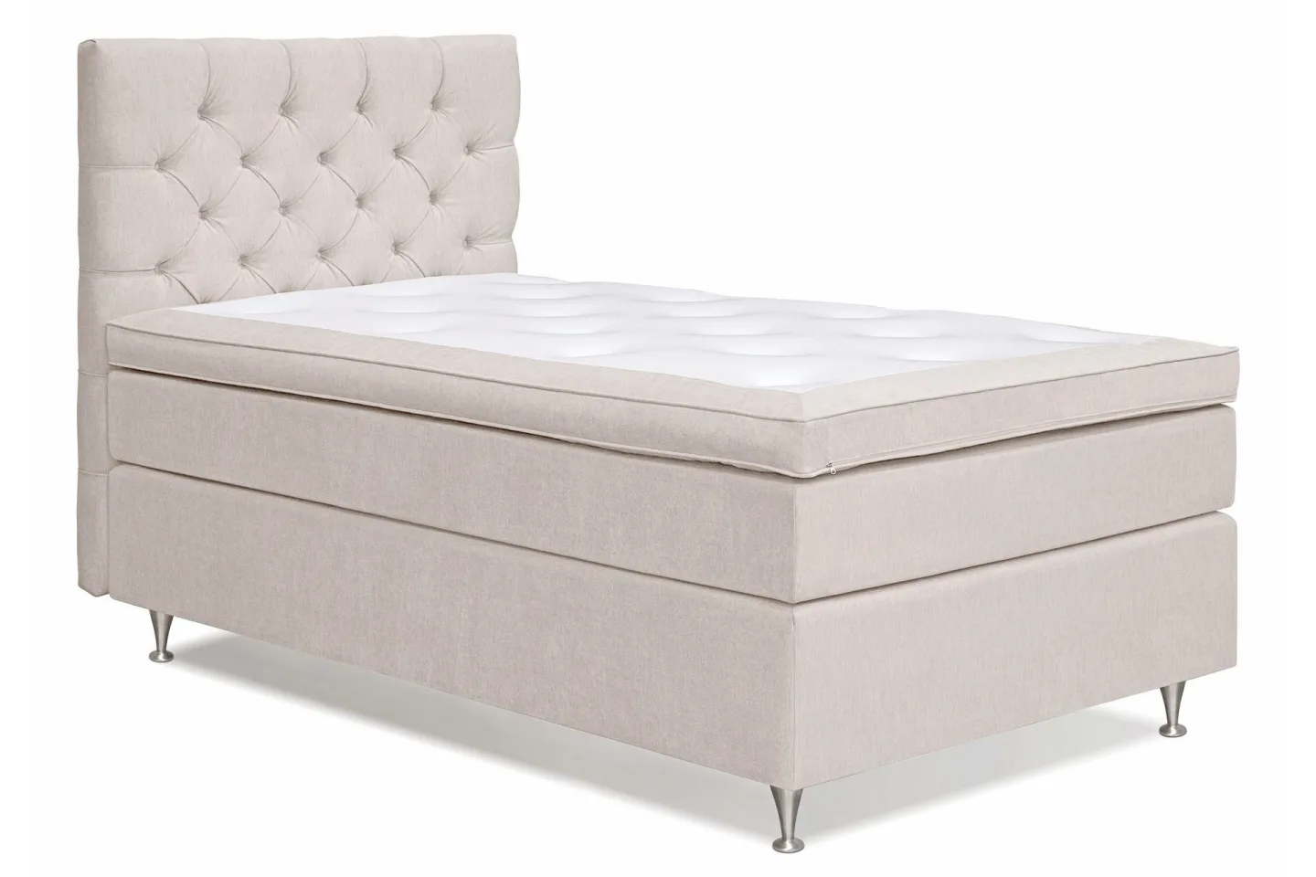 Joluma Kontinentalsäng Fast 105x200 cm - (+Fler val) 105x200 cm Ljusbeige