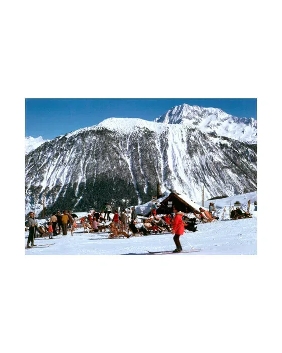 Skiing at Courchevel