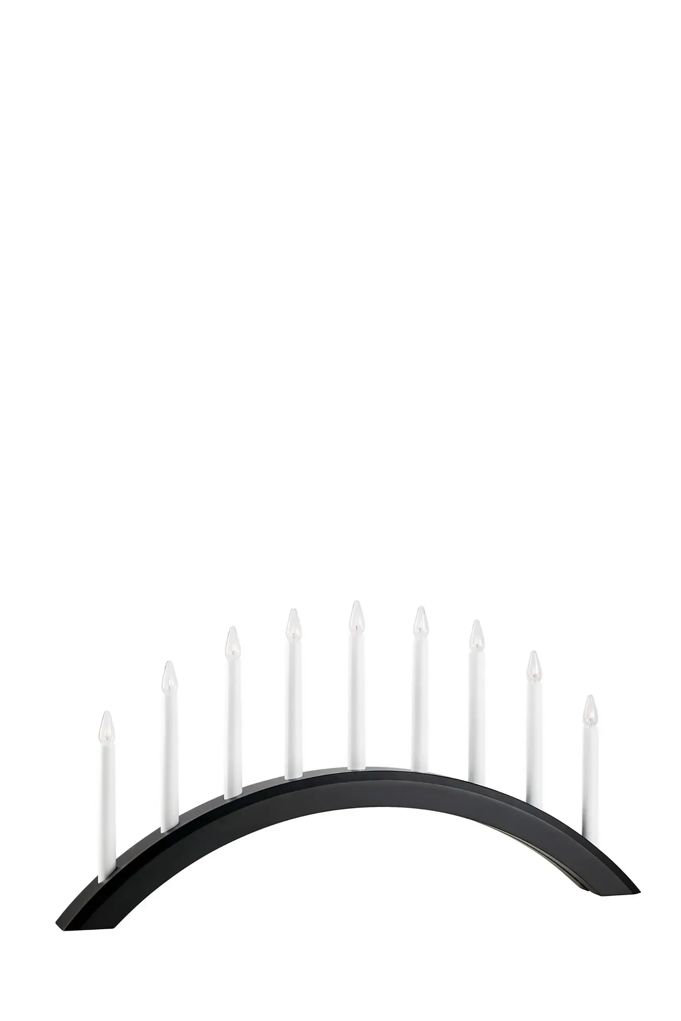 Avento Adventskerzenhalter Schwarz 9 Lichter