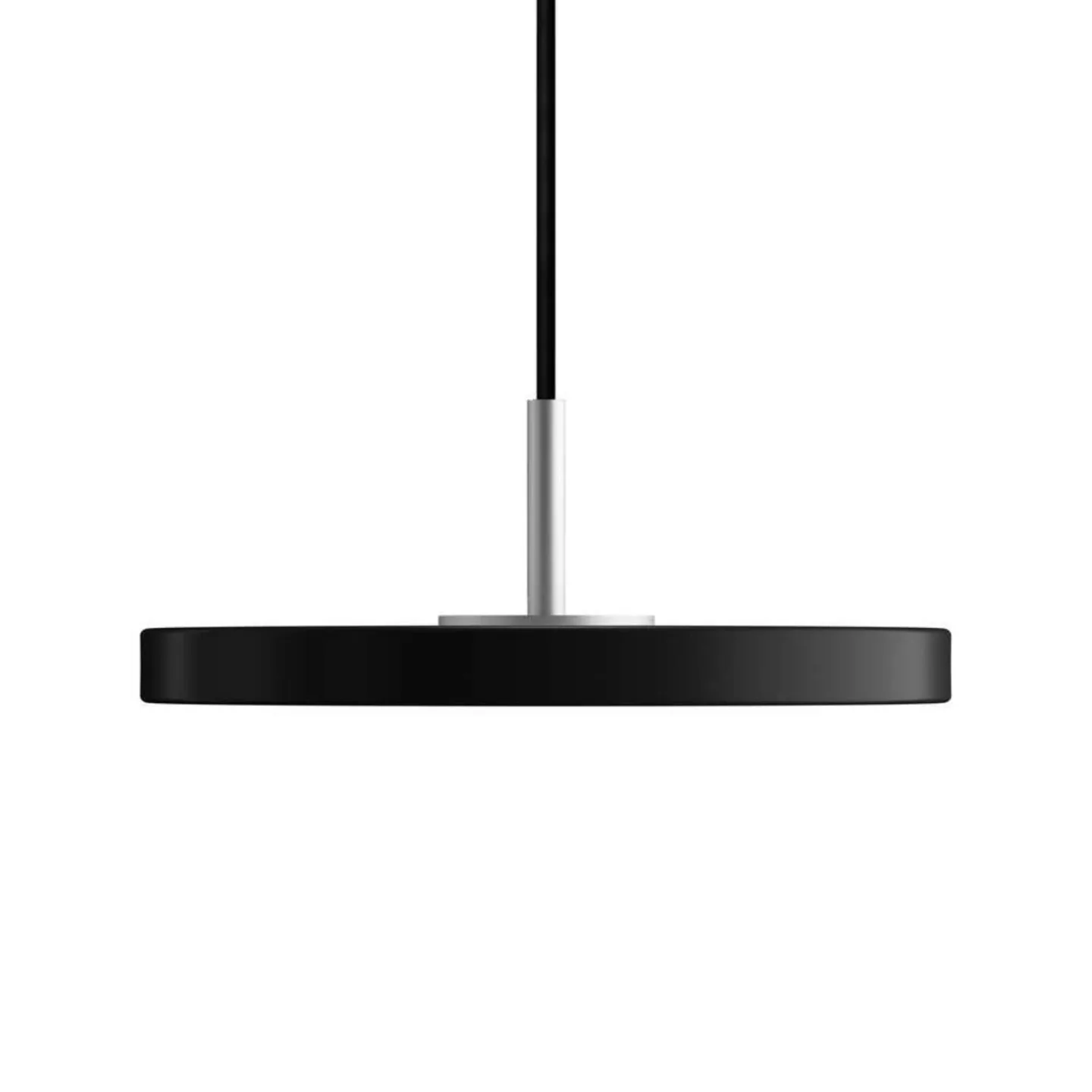 Asteria Pendelleuchte Micro Black/Steel Top - UMAGE - Esszimmer - Metall