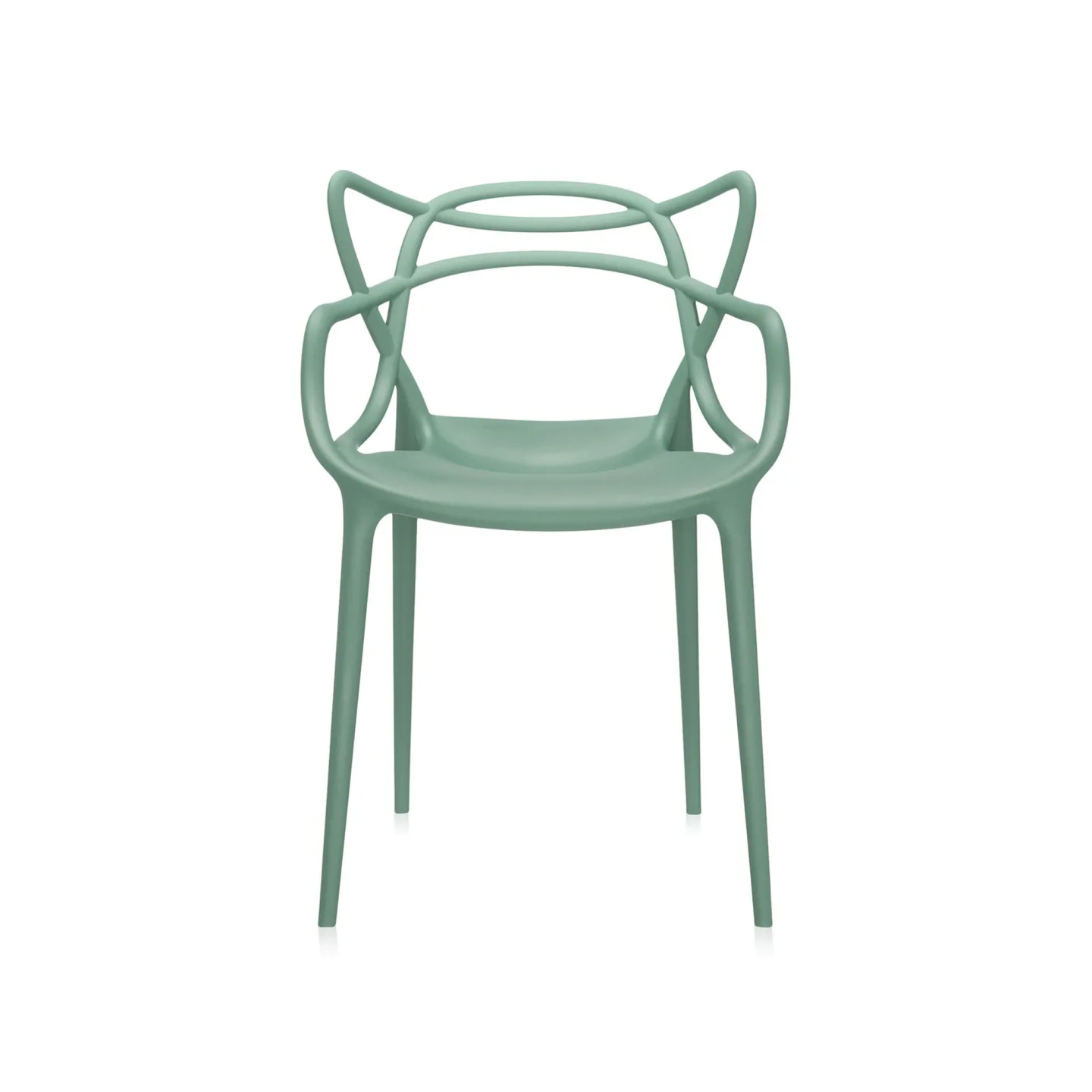 Kartell - Masters Chair 5865 - Sage - Matstolar - Philippe Starck - Grön - Plast