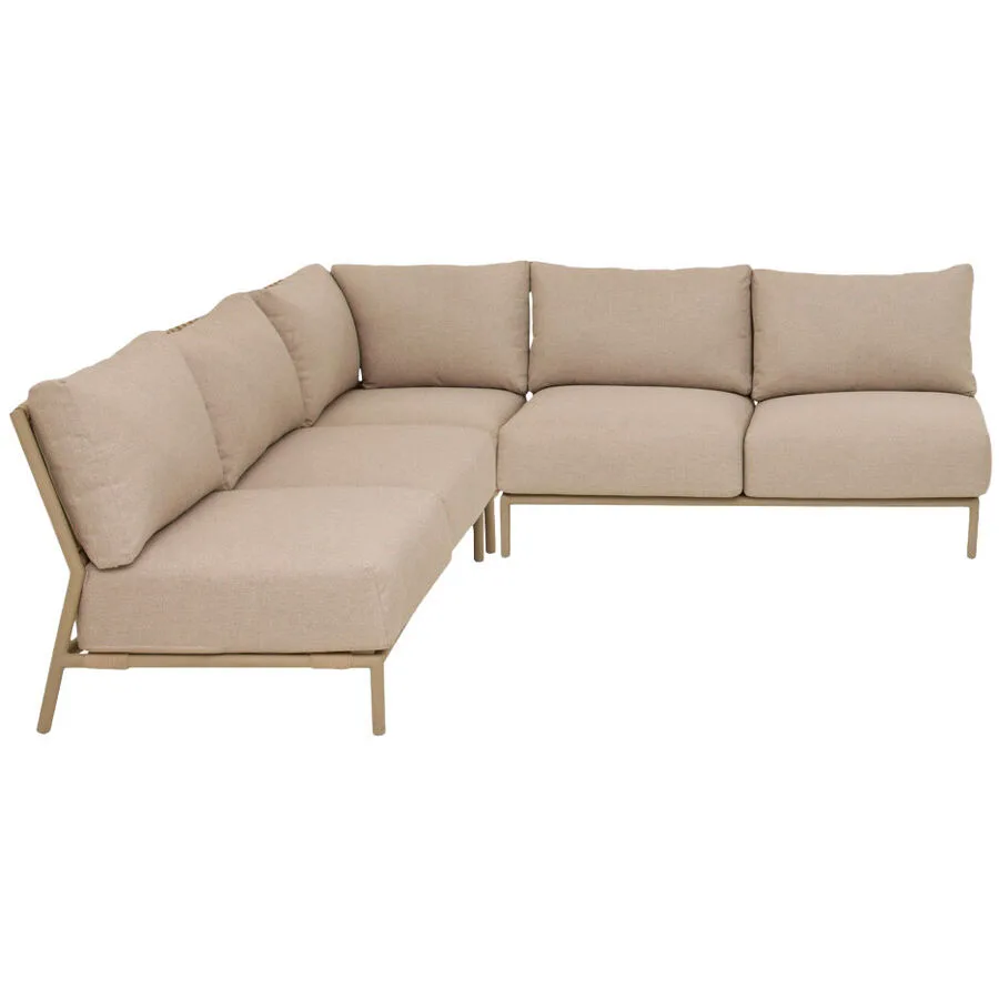 Gartenlounge Tirana beige Stahl