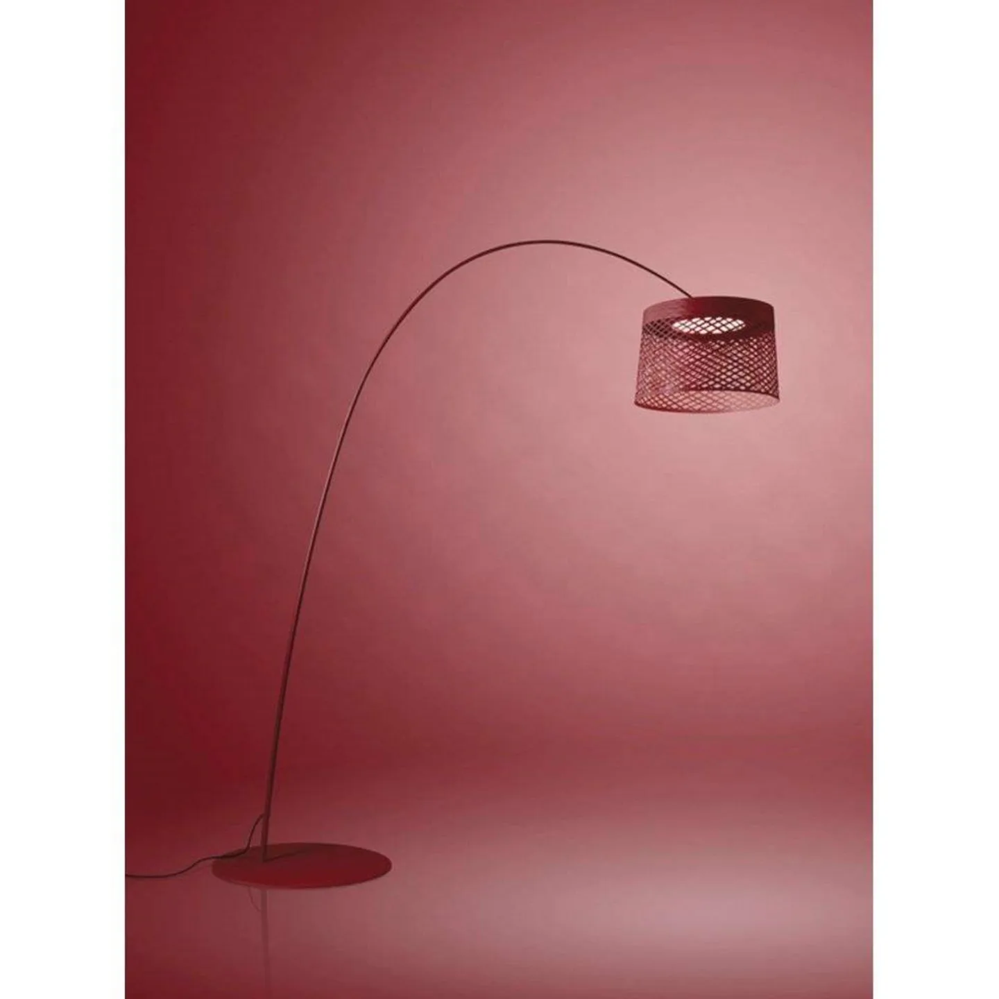 Twiggy Grid Außen Stehleuchte Carminio - Foscarini - Terrasse - Metall