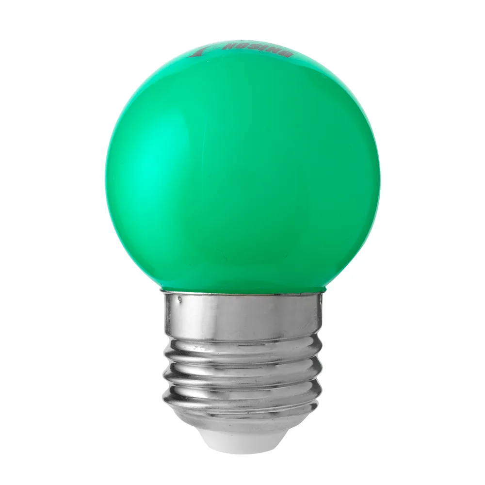 Klotlampa LED Färgad Grön E27