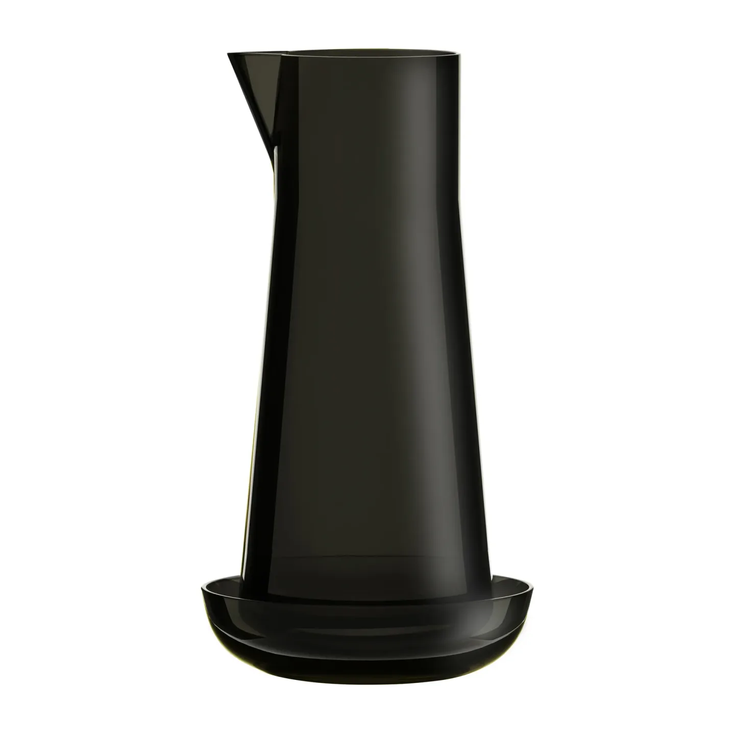 Orrefors Informal Karaffe mit Schale 1 L Schwarz