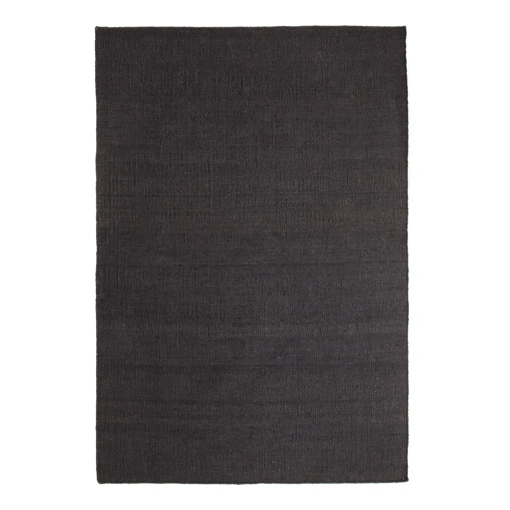 Nanimarquina - Natural Vegetal Black 170x240 - Jute- och sisalmattor - Ariadna Miquel,Nani Marquina - Svart