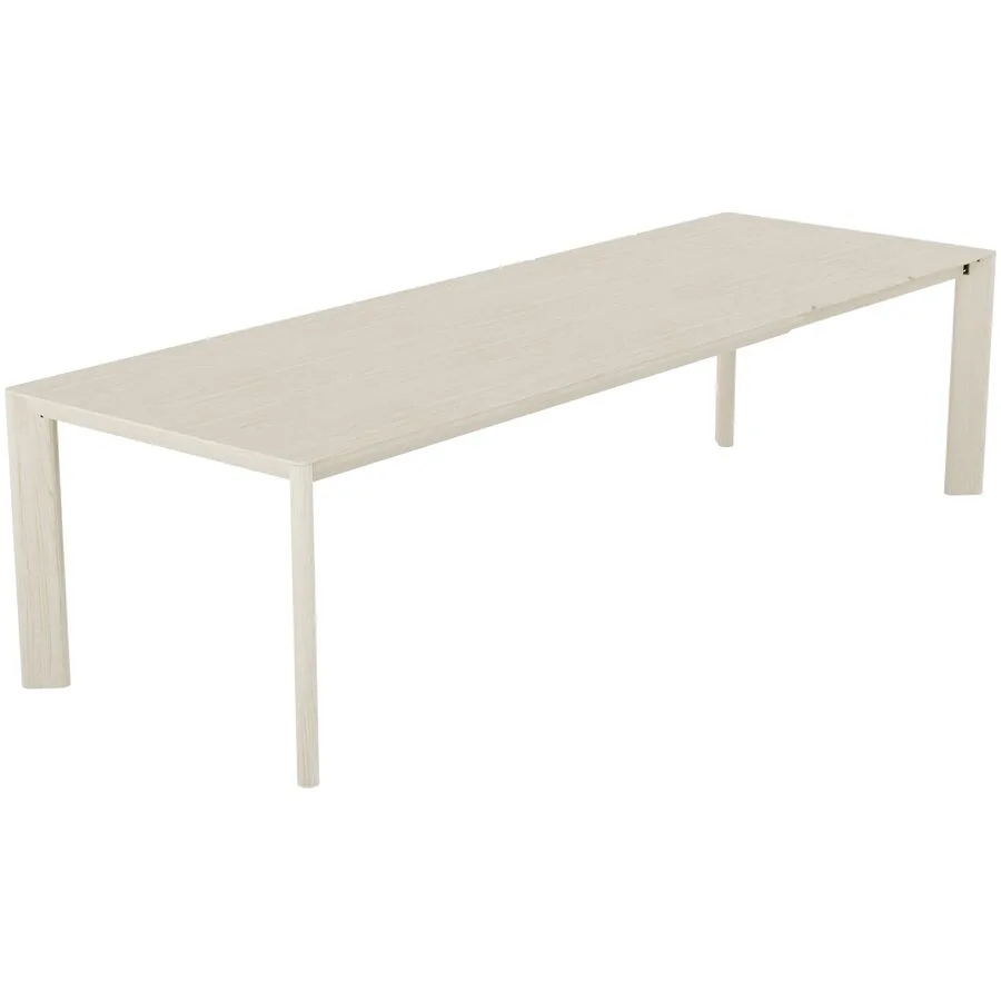 Esstisch ausziehbar Massivo Braun Holz B 200 cm Ausziehbar - Farbe: Asteiche hell - Möbel Konfigurator: Traummöbel individuell zusammenstellen