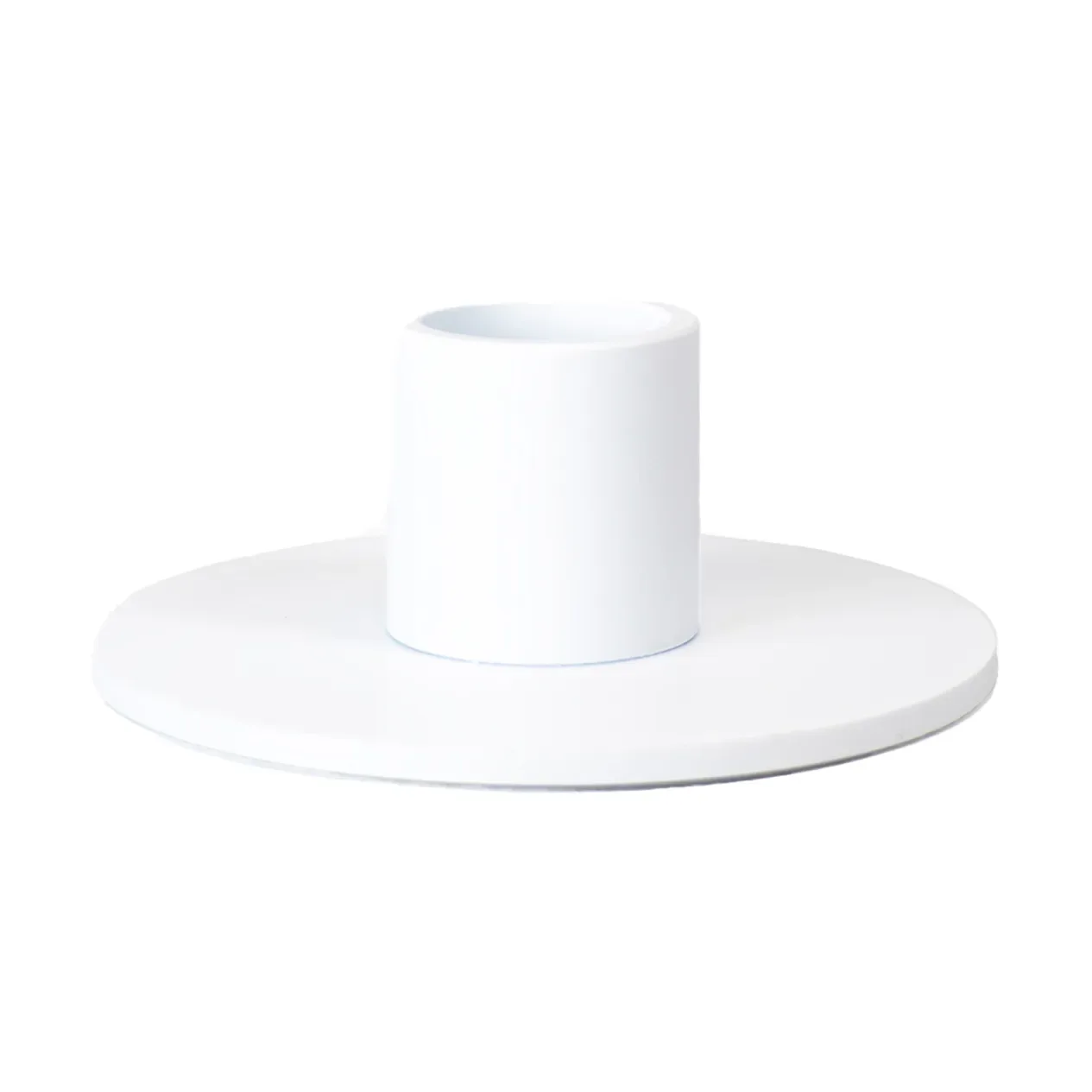 Cooee Design Cooee Kerzenhalter niedrig 3 cm White