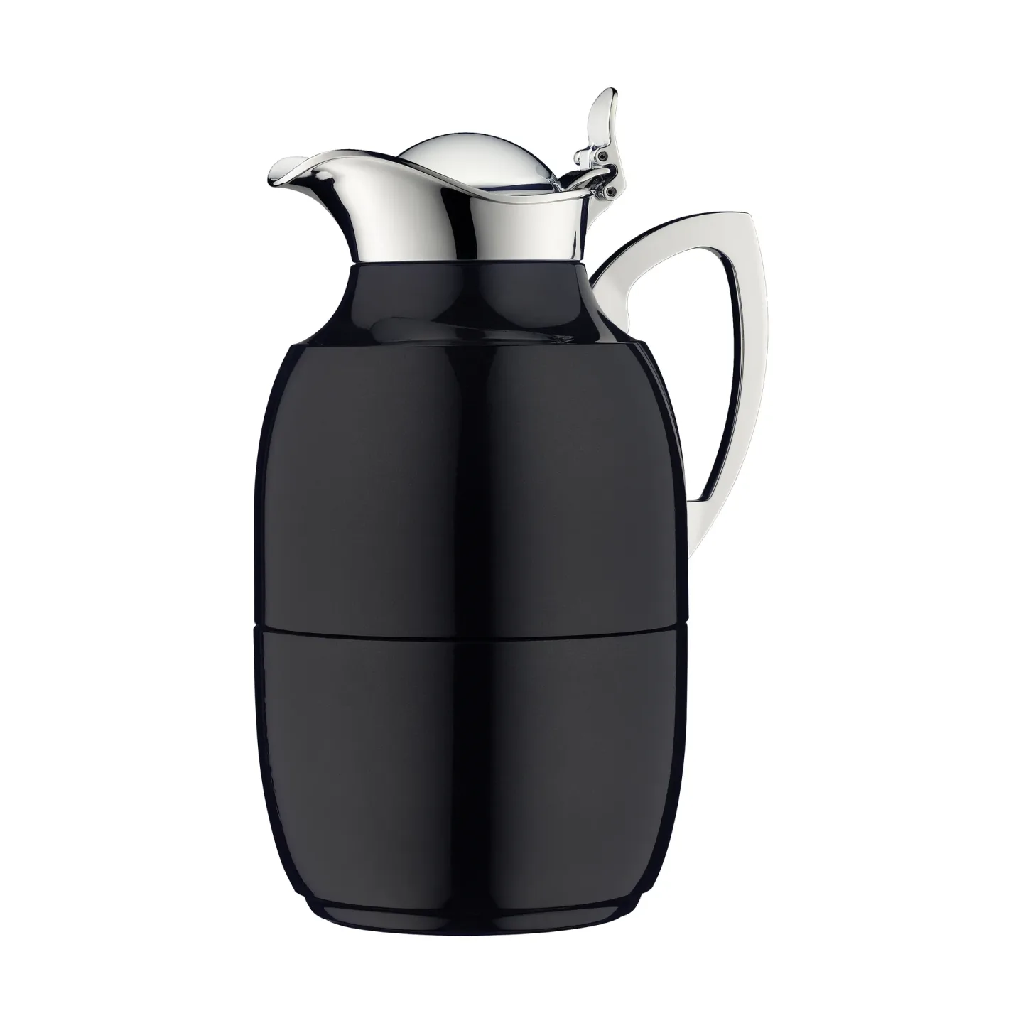 Alfi Juwel Thermoskanne 1 l Blank schwarz-rostfreier Stahl
