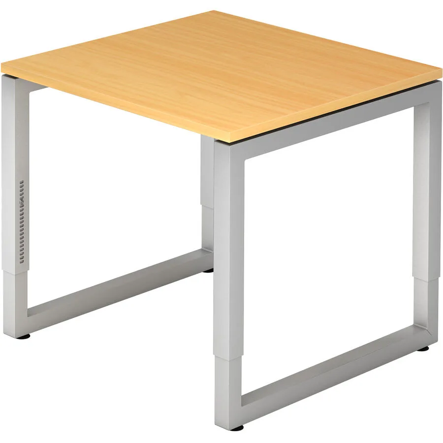 Schreibtisch Office buche Holzwerkstoff B 80 T 80 cm