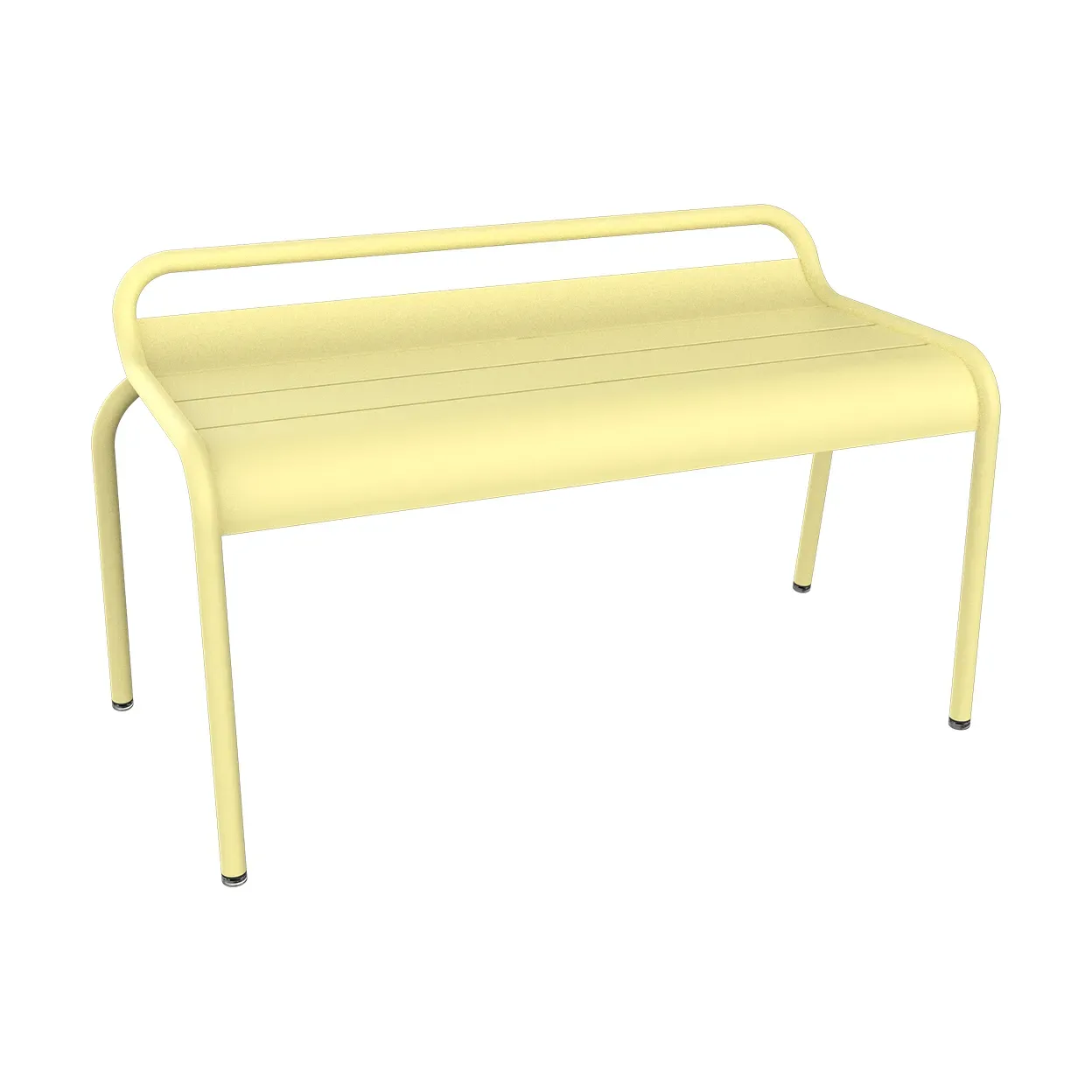 Fermob Luxembourg compact bänk Frosted lemon (gul)