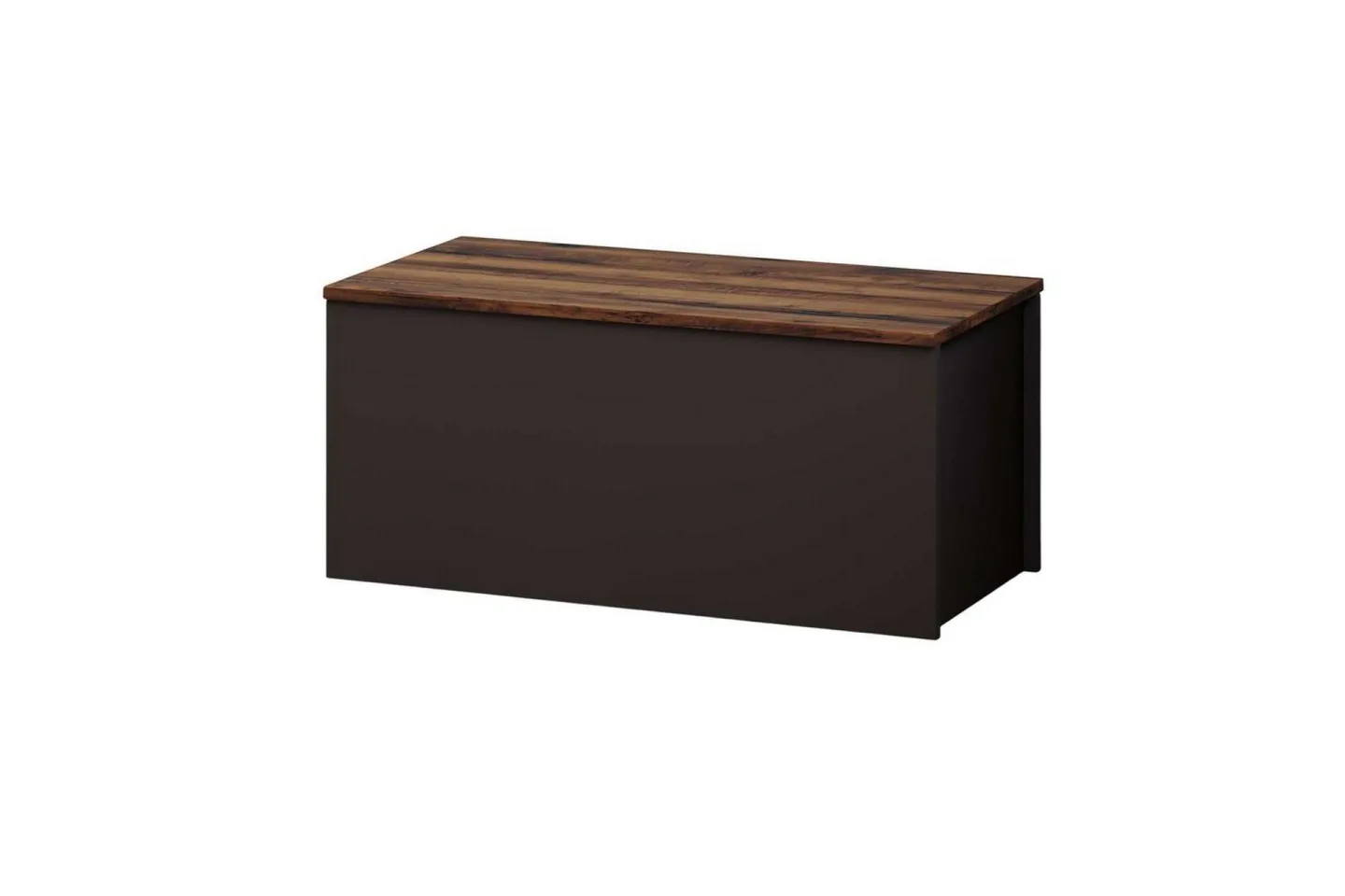 Kamiloba Hörnbyrå 90 cm - Antracit/Valnöt