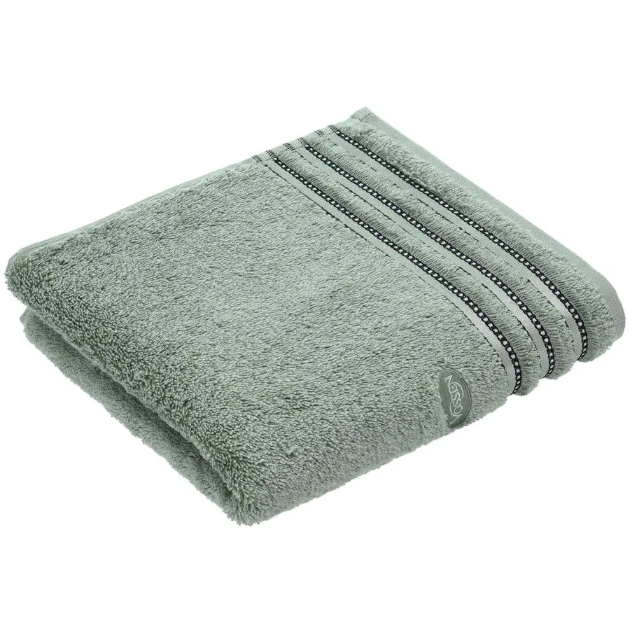 Vossen Handtuch Cult de Luxe Soft Green Baumwolle