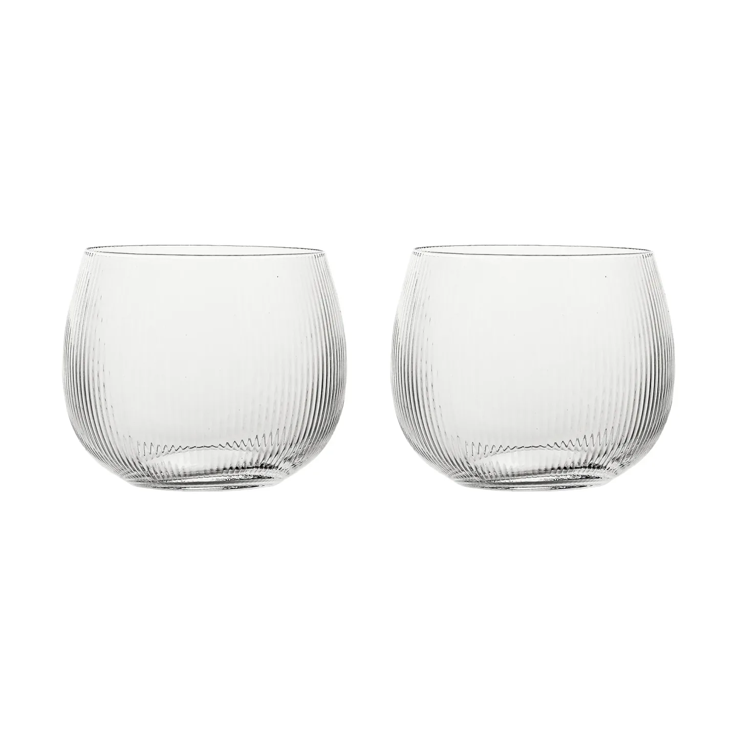 Sagaform Sagaform Blanka Wasserglas 28 cl 2er-Pack Klar