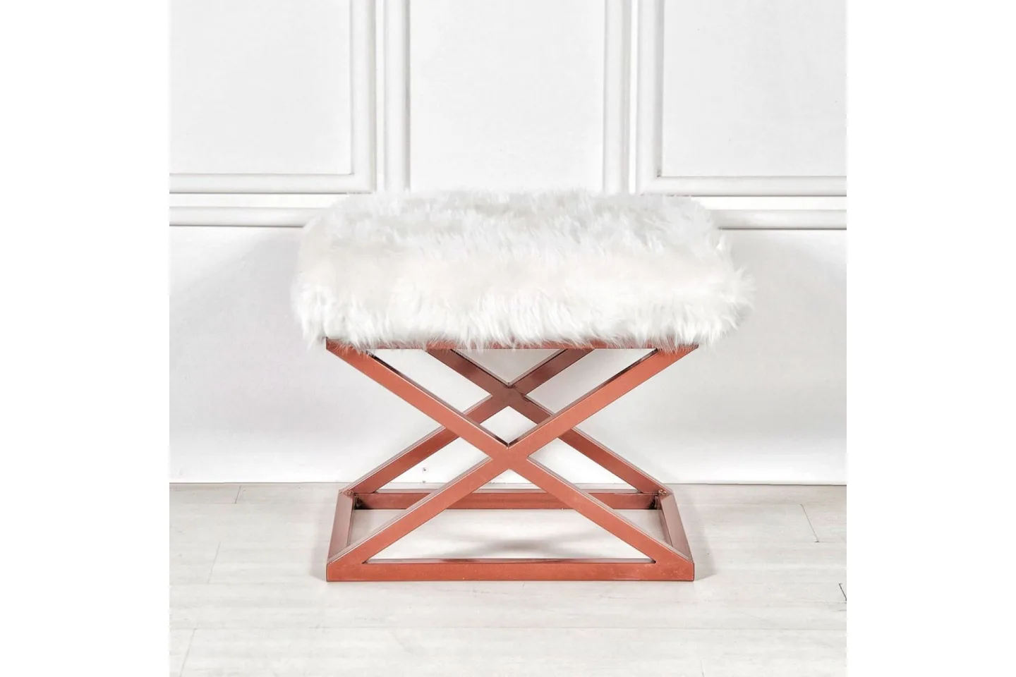 Mantu Sittpuff 50 cm - Vit