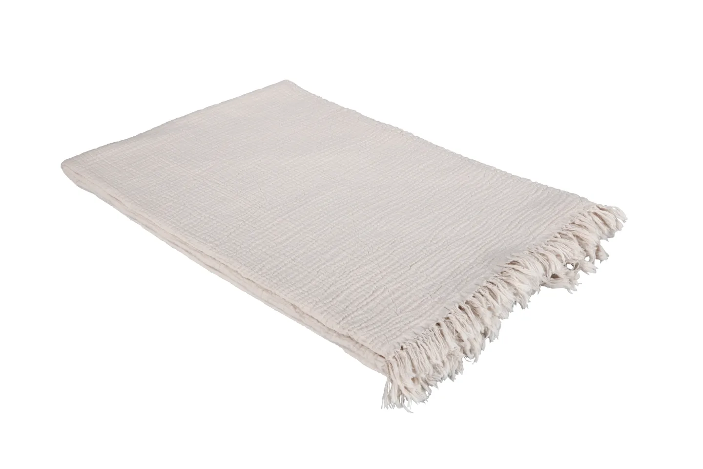 Eskitex AG Plaid Nizza Natur 140x210 cm | Schubiger Möbel