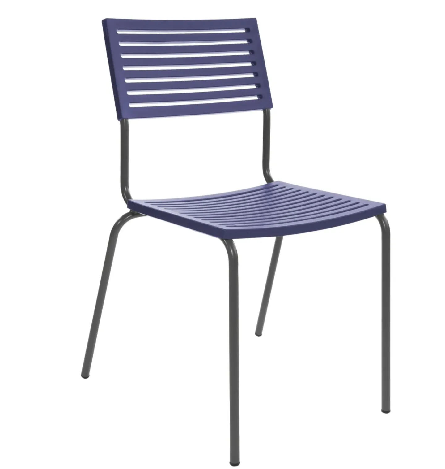 Schaffner Gartenstuhl Lamello Blau | Schubiger Möbel