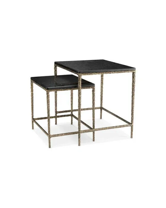 Ferndale sidebord sort 2-sæt