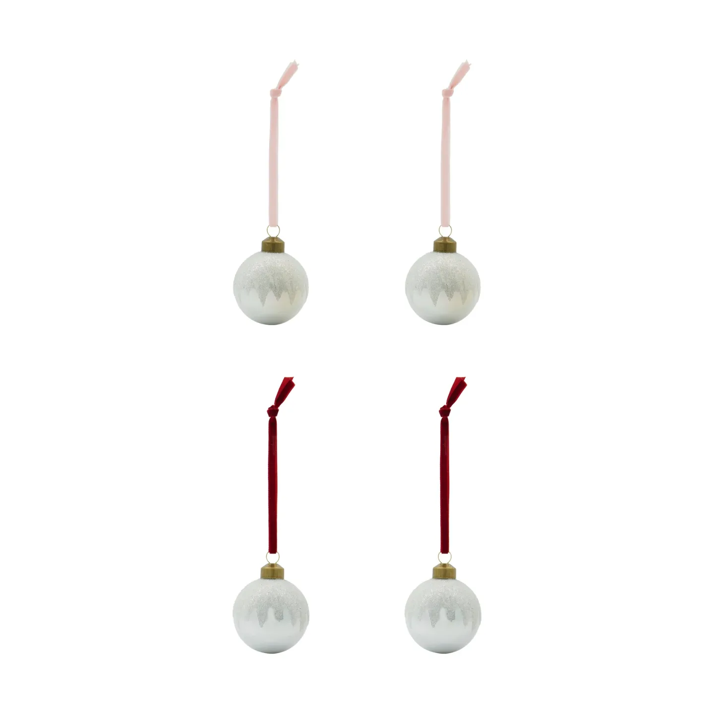 House Doctor Bano julgranskula 4-pack Silver