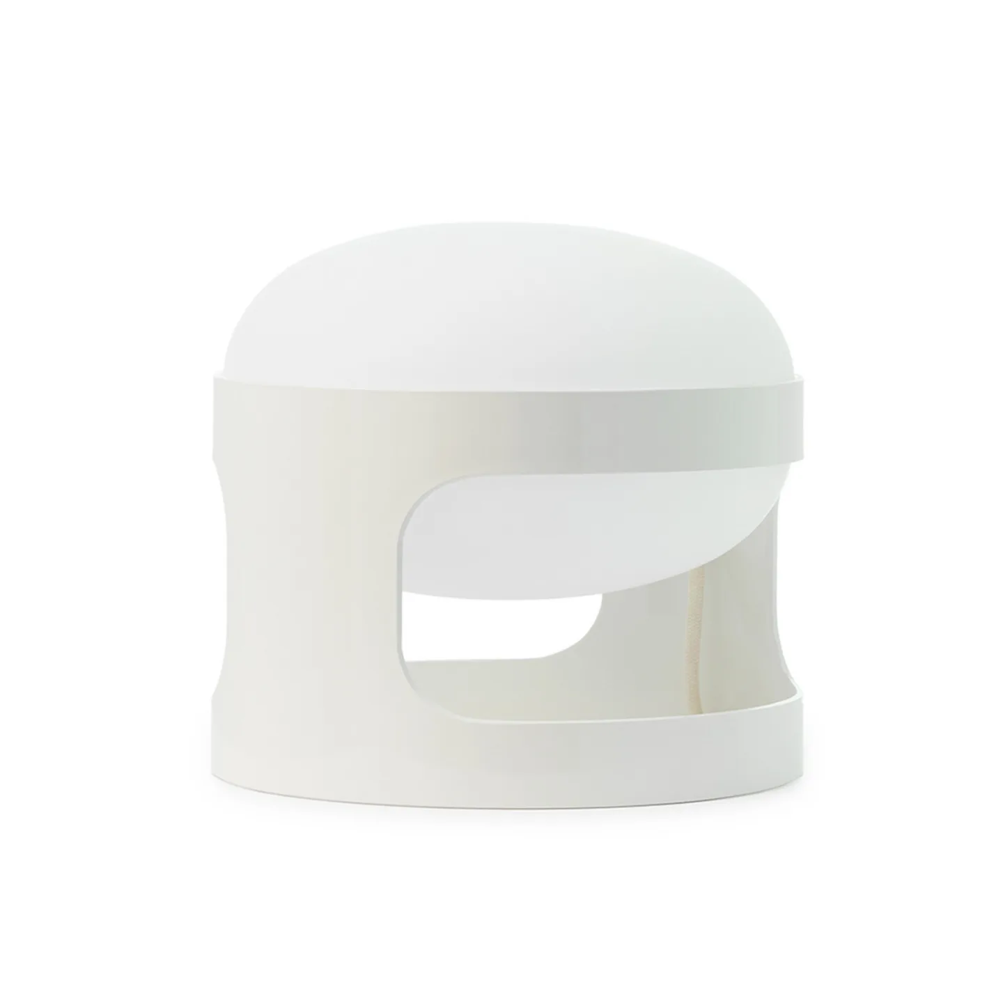 KD28 Tischleuchte, weiß, Höhe 23 cm - Kartell K28 - Wohnzimmer - Design - Kunststoff - Einflammig