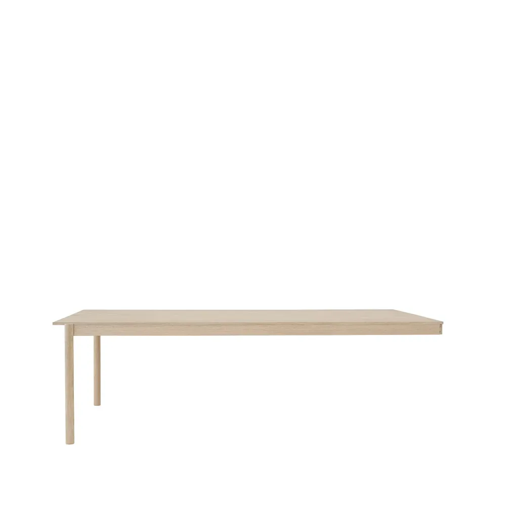 Muuto Linear System End Module Tisch Oak veener-Oak 240 x 142cm