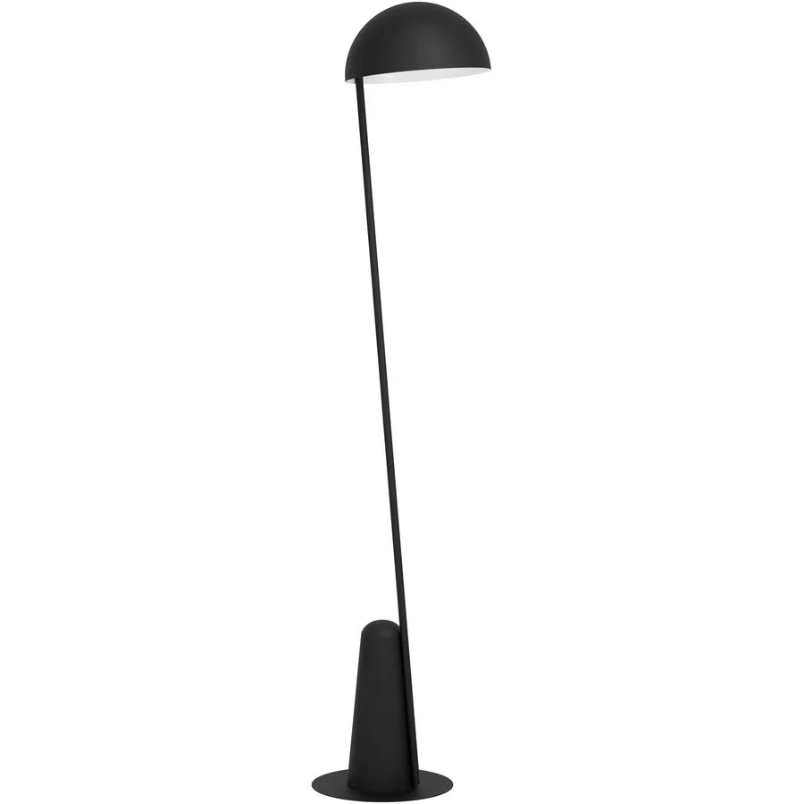 Eglo Stehlampe Aranzola Schwarz/Weiss Stahl 163.5 cm
